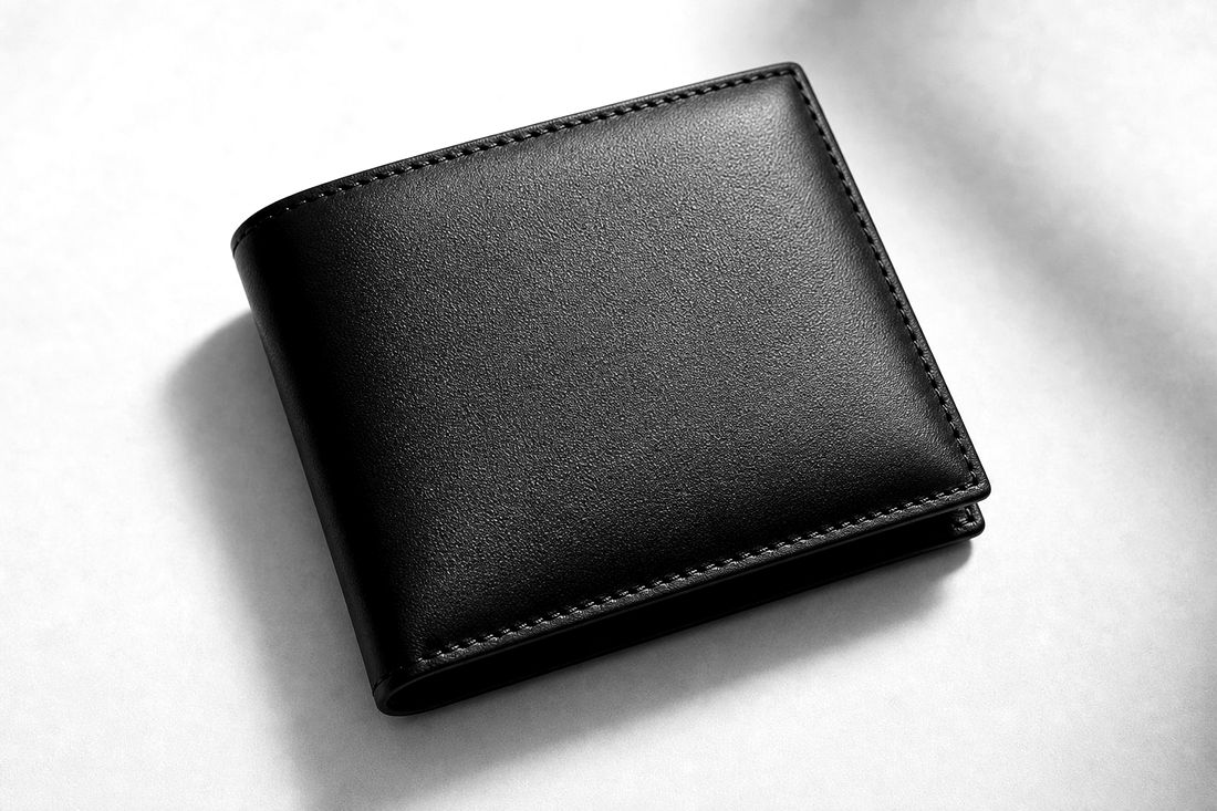 Classic Leather Wallet — Gents Purses & Belts
