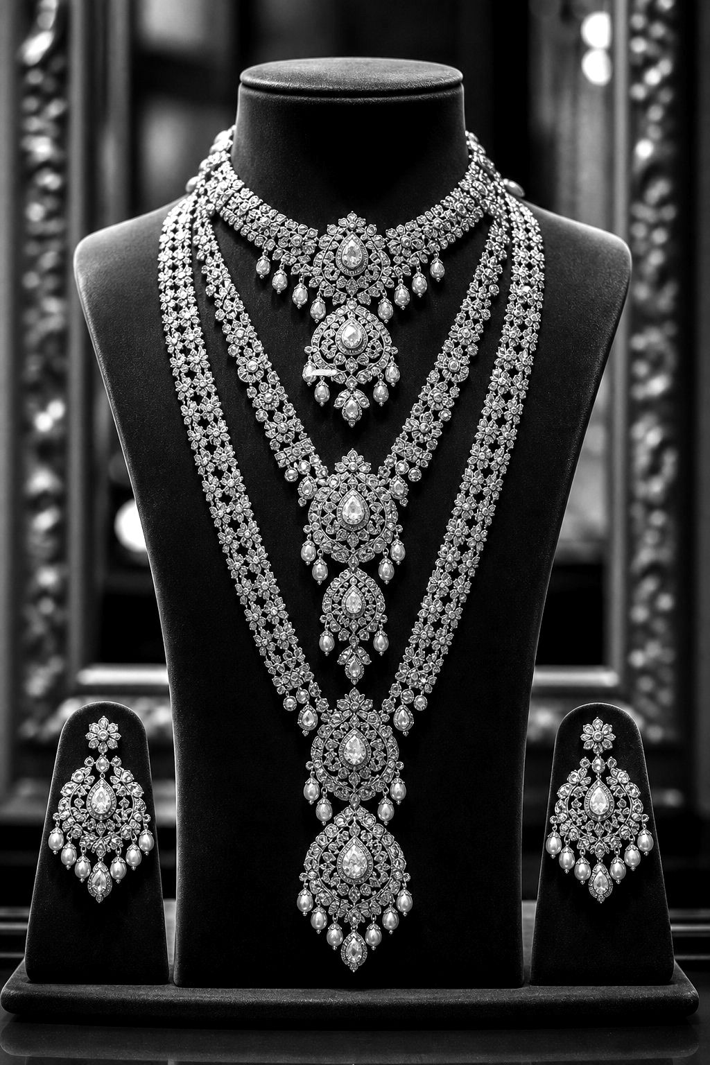 Bridal Haram Set — Artificial Ornaments